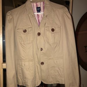 Tan Gap blazer